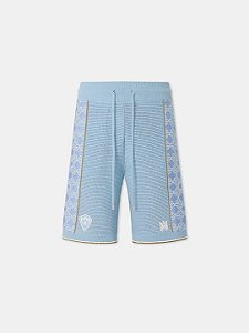 Amiri Bermuda Sport Mesh Azul