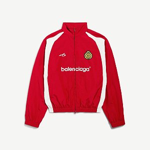 Balenciaga Jaqueta Soccer Tracksuit Vermelha