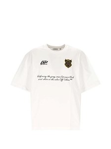 Off-white Camiseta Sporty 3 Skate Branca
