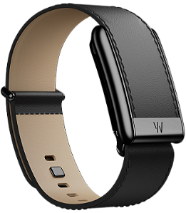 Whoop Pulseira Leatherluxe 5.0 Black Cream