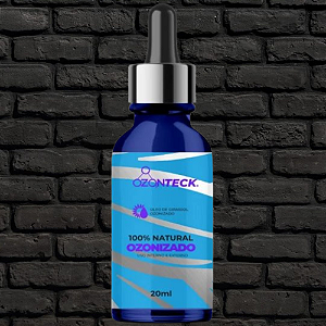 Oleo de Girassol Ozonizado Ozonteck 100% Natural 20 ml
