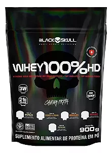 REFIL WHEY PROTEIN BLACKSKULL 100%HD - 900G