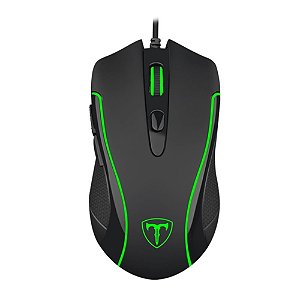 Mouse Gamer T-Dagger Private, RGB, 6 Botões, 3200DPI - T-TGM106