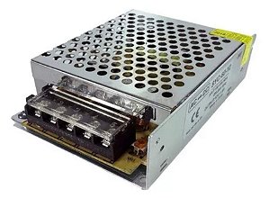 FONTE CHAVEADA 12V CAMERA FITA LED SOM 5a 60w