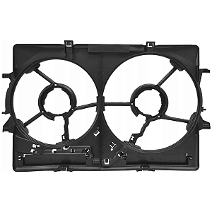 DEFLETOR VENTOINHA ELETROVENTILADOR RADIADOR AUDI 8K0121207A / 8K0121003M / 8K0121003P
