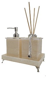 Kit Lavabo - Bege Pérola
