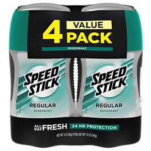 Speed Stick Regural - Pack 4