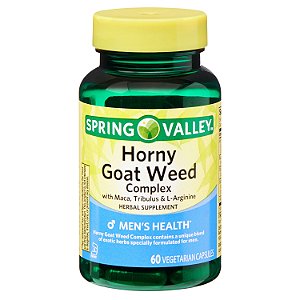 Horny Goat Weed - Vitamina Spring Valley - 60 unid