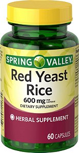 Red Yeast Rice 600mg - Vitamina Spring Valley - 120 unit