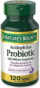 Probiotic - Vitamina Natures Bounty - 120 unid