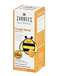 Zarbee's Naturals Cough Syrup Rouquidão Liquida - 118ml
