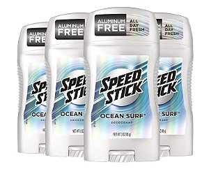 Speed Stick Ocean Surfl - Pack 4