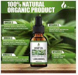 Oil H-EMP Organic (1.000.000MG) - Vitamina - 30ml