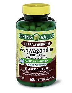 Ashwagandha 1300mg - Vitamina Spring Valley - 60 unit