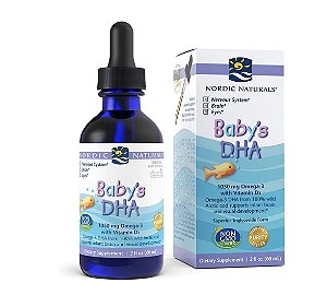 BABY'S DHA - Omega 3 e Vitamina D3 - Nordic Natures - 60ml
