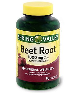 Beet Root 1000mcg - Vitamina Spring Valley - 90 unid