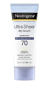 Protetor Solar Neutrogena Ultra Sheer Face, Spf 70