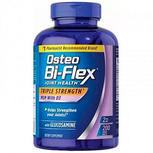 Osteo Bi-flex Triple Strength MSM + Vitamin D3 - 200 und