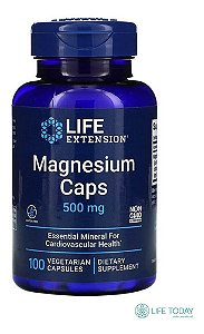 Life Extension - Magnesium Caps Vitaminas - 100 Un