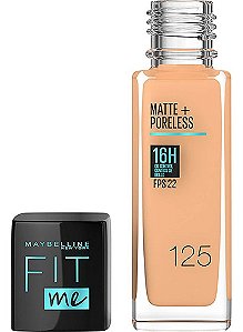 Maybelline Fit Me Matte - Base 125 Nude Bege - 30ml