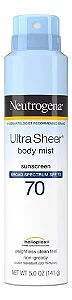 Protetor Solar Neutrogena Ultra Sheer Spray, Spf 70