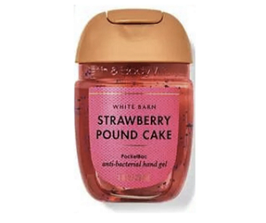 Alcool Gel Bath & Body Work - Strawberry Pound Cake - 29ml