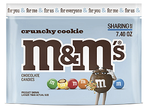 M&m's Peanut Butter - Crunchy Cookie 209,8g