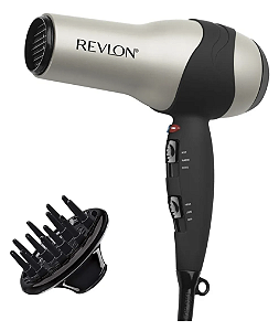 Secador Revlon Turbo Hair - Cinza - 1875W