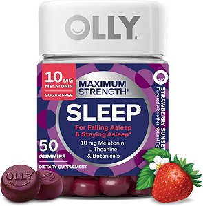 Olly Sleep Maximum Strength - Vitamina - 50 Gomas