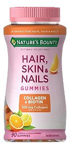 Hair, Skin & Nails, Collagen - Nature's Bounty - 90 Gummies