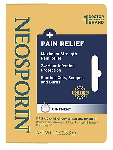 Neosporin Pomada Cicatrizante Pain Relief - 28.3gr