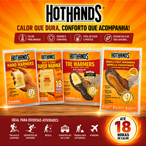 Hand Warmers - Aquecedor Mãos e Corpo e Pés - HotHands