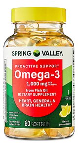 Omega-3 1000mg - Spring Valley  - 60und