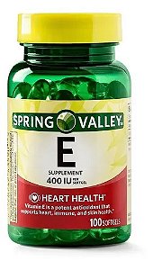Vitamina E 400Iu - Spring Valley - 100und