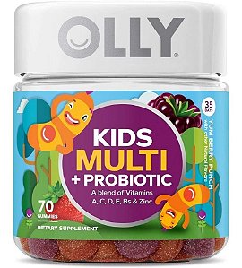 Olly Kids Multi Probiotico Com Vitaminas - 70 Gomas