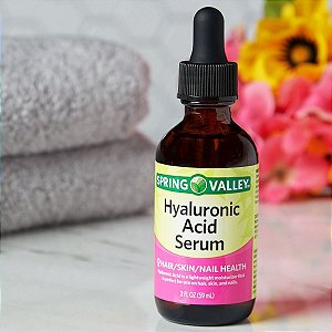 Acido Hialurónico, Hair, Skin, Nail, Serum - Vitamina Spring Valley - 59ml