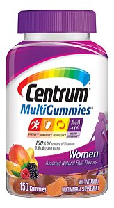 Centrum Multivitamínico - Vitamina Mulher - 150 Gummies