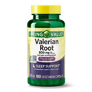 Valerian Root 500mg - Vitamina Spring Valley - 100unit