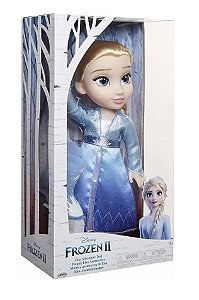 Boneca Frozen 2 Vestido De Luxo Elsa - 35cm