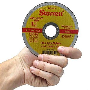 Disco corte fino 4.1/2"X1 22;22MM - STARRETT