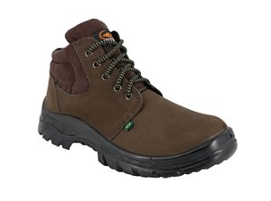 Botina nobuck Ecosafety PS 139 - bico PVC- CA 40677