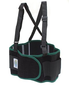 Faixa Cinta Ergonômica Lombar modelo Reta - Mazola