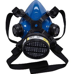 Respirador semifacial com um Cartucho Filtro GMC 1 VO/GA Destra – Vapores Orgânicos e Gases Ácidos CA 37401