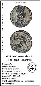 Moeda Romana Constantius II