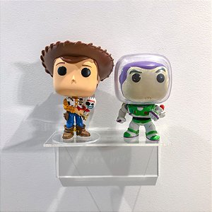 Suporte De Parede Para 2 Funkos Pop!