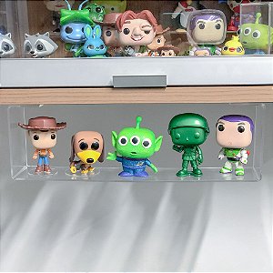 Suporte De Teto P/ 5 Funko Pop - Vazado