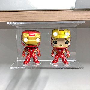 Expositor/vitrine Para 2 Funko Pop! - Bazar do Bru