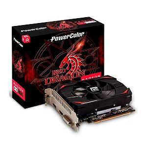 Placa de Vídeo AMD Radeon RX 550 PowerColor, 4GB, DDR5 - AXRX 550