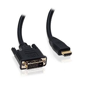 Cabo Conversor DVI D Para HDMI 1.3a 1,8 metro Comtac 9106