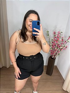 Short Alfaiataria com Cinto